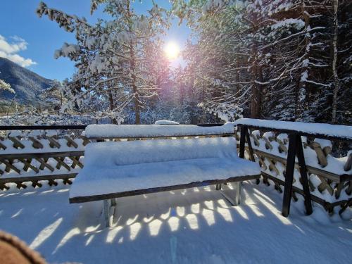 Appartement Bergsee SUN - am Wildsee - atemberaubende Aussicht v zimě