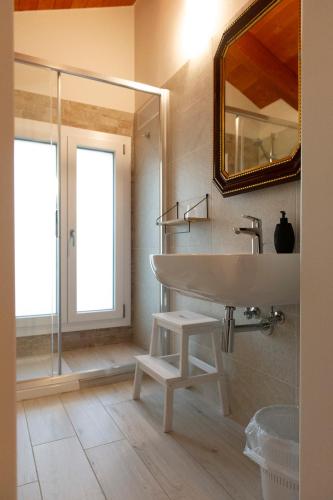 Ванная комната в La collinetta B&B