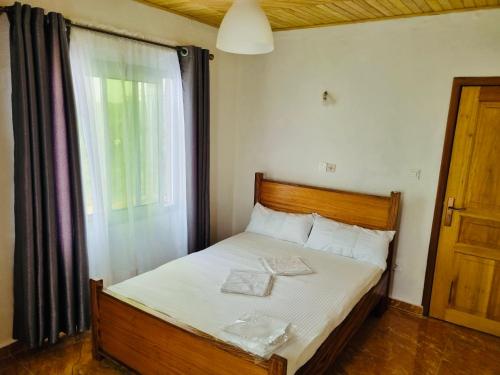 Ένα ή περισσότερα κρεβάτια σε δωμάτιο στο Luxury Terrace Guest House