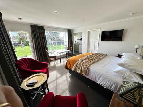 Postel nebo postele na pokoji v ubytování Art Deco BNB