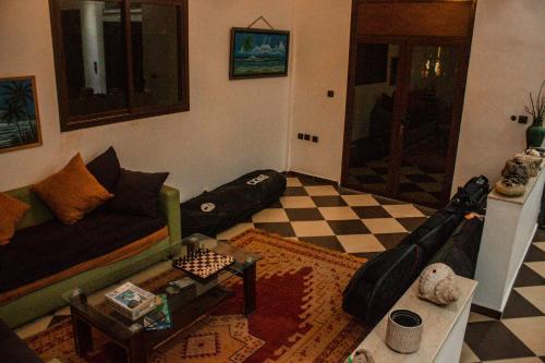 Zona de estar de Seaside house