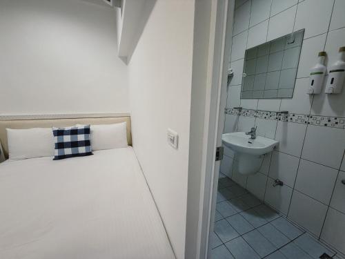 Ένα μπάνιο στο 南海雅築South Sea B&B