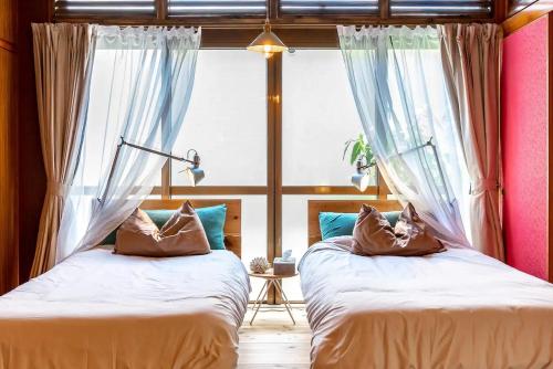Katil atau katil-katil dalam bilik di Canvas STAY&PLEASURE 1F