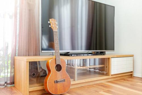 TV a/nebo společenská místnost v ubytování Chigasaki vacation house