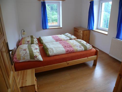 Postel nebo postele na pokoji v ubytování Apartmány Yellow
