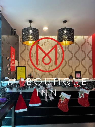 a store with christmas hats and a no smoking sign at M BOUTIQUE INN (BINTANG JAYA) in Miri
