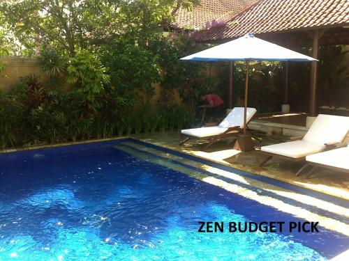 Bazén v ubytování The Zen Villas nebo v jeho okolí