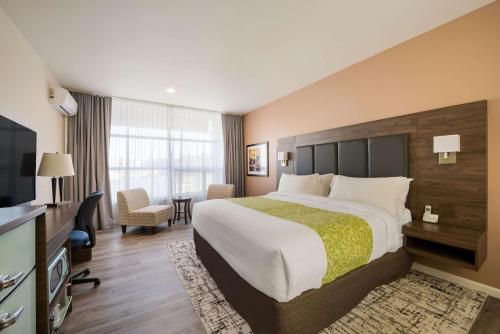 Cama o camas de una habitación en Inn at Port Gardner-Everett Waterfront, Ascend Hotel Collection
