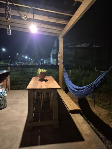 Kawasan patio atau luaran di Casa container
