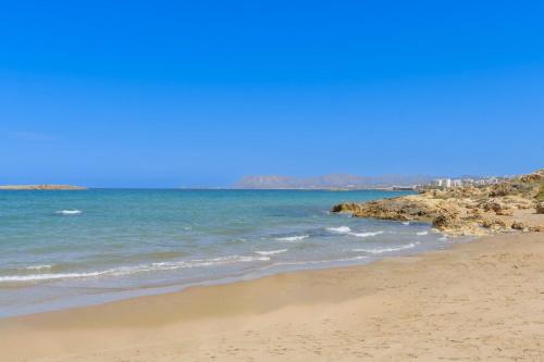 a view of the beach from the shoreline at Martas Dream - Near Beach Apartments in Daratso