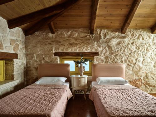 Zakynthos Villasにあるベッド