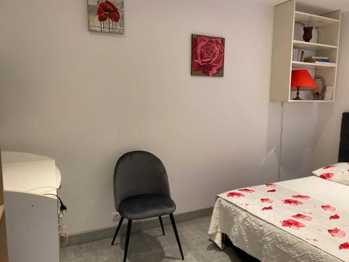 Photo de la galerie de l'établissement Appartement charmant à Aurillac, jardin privé, 27 m², à Aurillac