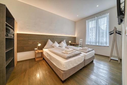 Ένα ή περισσότερα κρεβάτια σε δωμάτιο στο Apartment Heinz