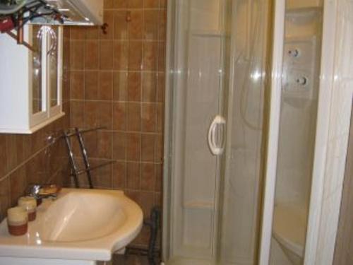 Koupelna v ubytování Studio cosy à Nancy, proche centre, wifi inclus - FR-1-584-333