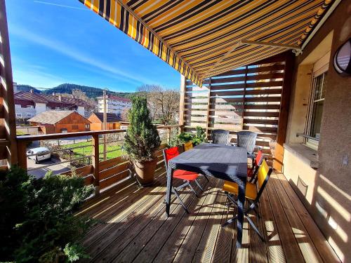 Bel appart au centre avec terrasse et parking