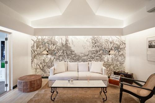 Χώρος καθιστικού στο Paradise Cove Boutique Hotel (Adults Only)