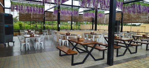 Restaurace v ubytování Therpup Resort