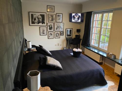 Postel nebo postele na pokoji v ubytování Hotel Ten Lande