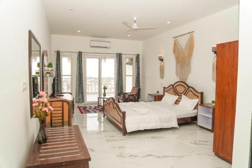 Posezení v ubytování Samira Sea View