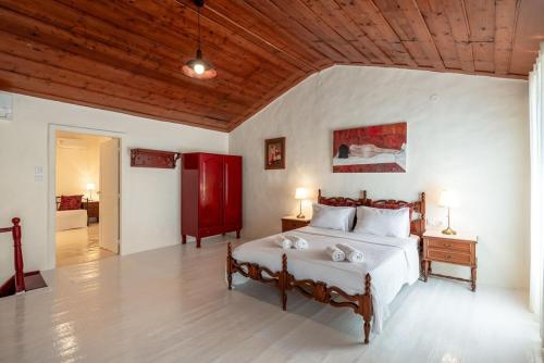 A bed or beds in a room at Casa Lion