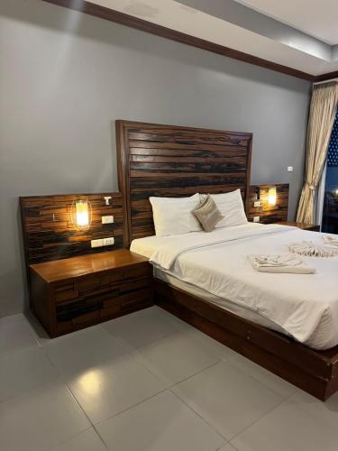Postel nebo postele na pokoji v ubytování Pratum Resort