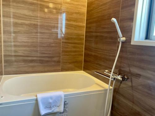 Koupelna v ubytování Ducale Garden Hotel Kujukuri