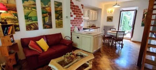Posezení v ubytování Casa Vacanza in Casentino