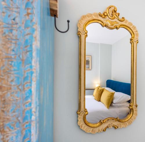 Χώρος καθιστικού στο Garden View - Characterful bijou Dartmoor Apartment