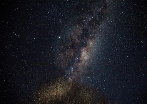 a starry night with a milky way at Away with the Fairies Nature Lodge and Backpackers in Hogsback