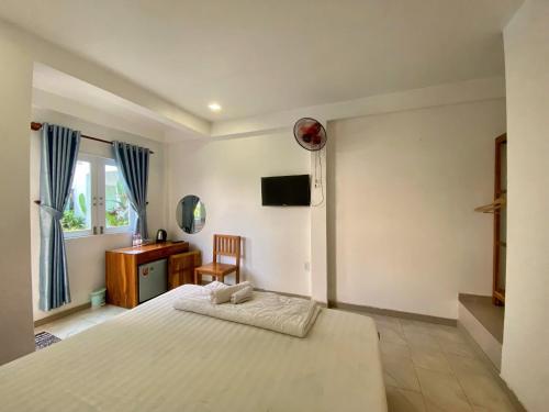 Postel nebo postele na pokoji v ubytování ღ Orchid Guesthouse ღ 5 minutes to the Beach & Night Market ღ
