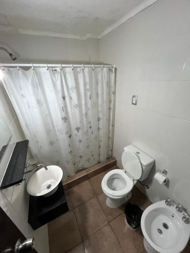 Ένα μπάνιο στο Hotel Flamingo