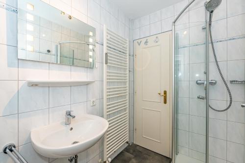Koupelna v ubytování Sommerwind