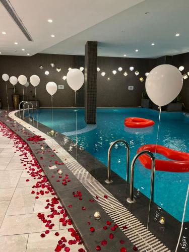 Πισίνα στο ή κοντά στο Marlo Hotel - فندق مارلو