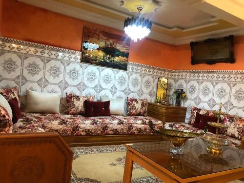 Zona de estar de Charming quiet appartement, very good location