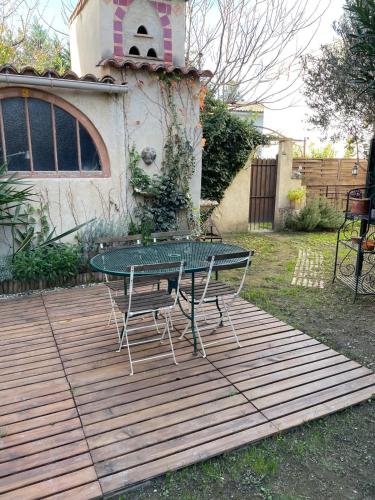 Appartement de plain-pied avec jardin
