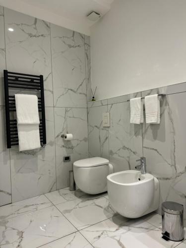 Koupelna v ubytování B&B Rossini Luxury 3
