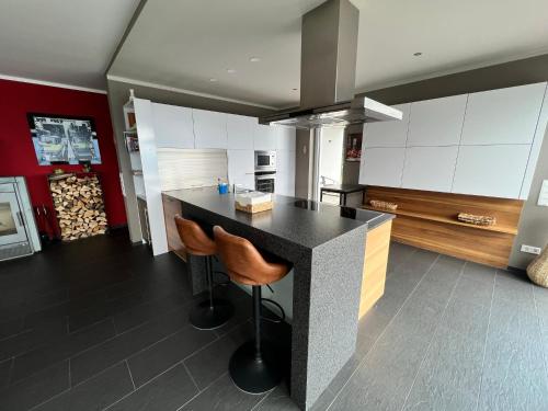Dapur atau dapur kecil di Villa TheView