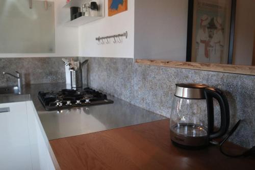 Η κουζίνα ή μικρή κουζίνα στο Al Capitello Apt, 5 minutes from Treviso Airport