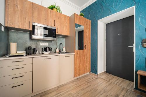 Una cocina o zona de cocina en Budapest Magic in Downtown