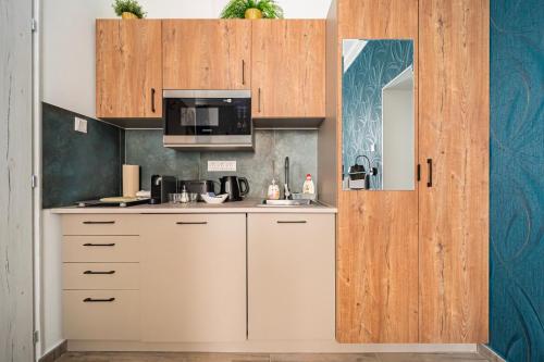 Una cocina o zona de cocina en Budapest Magic in Downtown