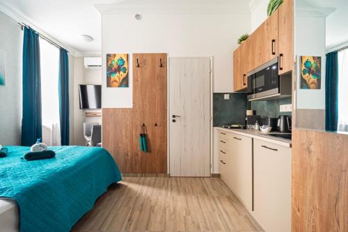 Una cocina o zona de cocina en Budapest Magic in Downtown