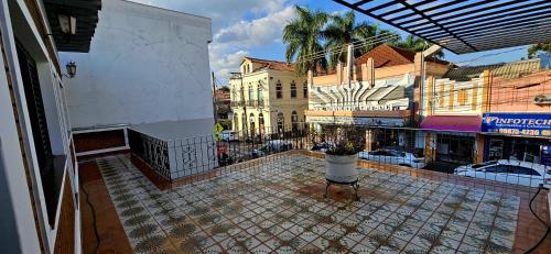 Budova, kde se prázdninový dům nachází