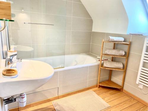 Ένα μπάνιο στο Gîtes Entre Terre et Mer