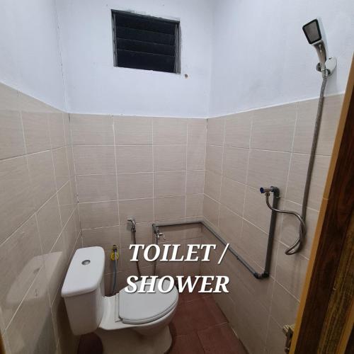 Koupelna v ubytování Ct Homestay