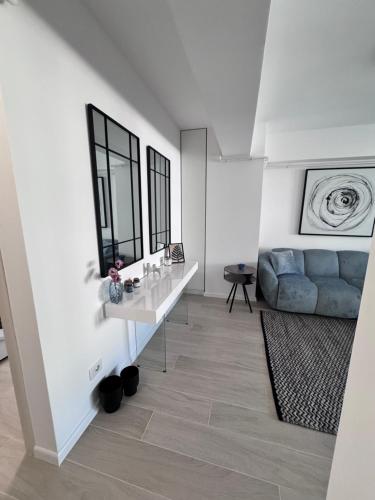 Χώρος καθιστικού στο Apartament Serene