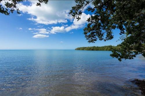 a view of a large body of water at Beach Apt 302 Guarionex Villa Taina Boqueron Deposit required in Boqueron