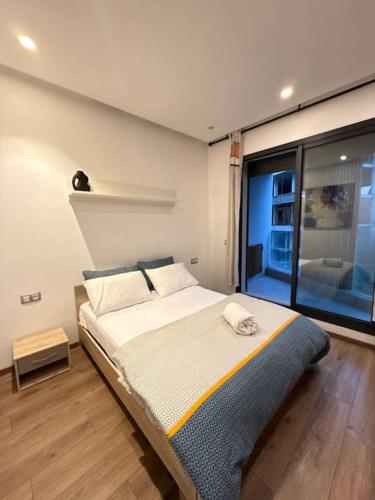 Ideal home away from homeにあるベッド