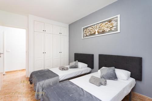 Ένα ή περισσότερα κρεβάτια σε δωμάτιο στο Chalet Yulian