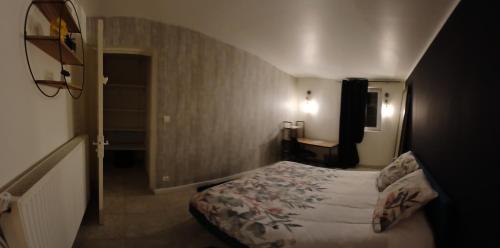Ένα ή περισσότερα κρεβάτια σε δωμάτιο στο la casa d Andrea