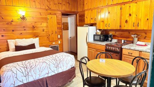 Kuchyň nebo kuchyňský kout v ubytování Apple Inn Motel